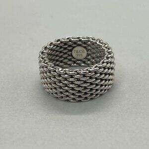 Tiffany & Co. Somerset Ring Mesh